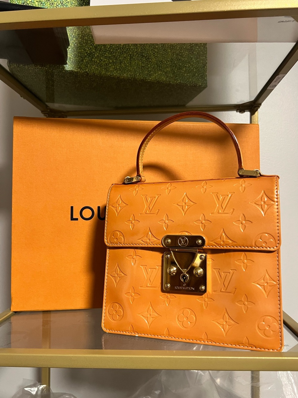 Louis Vuitton Vernis Spring Street Hand Bag